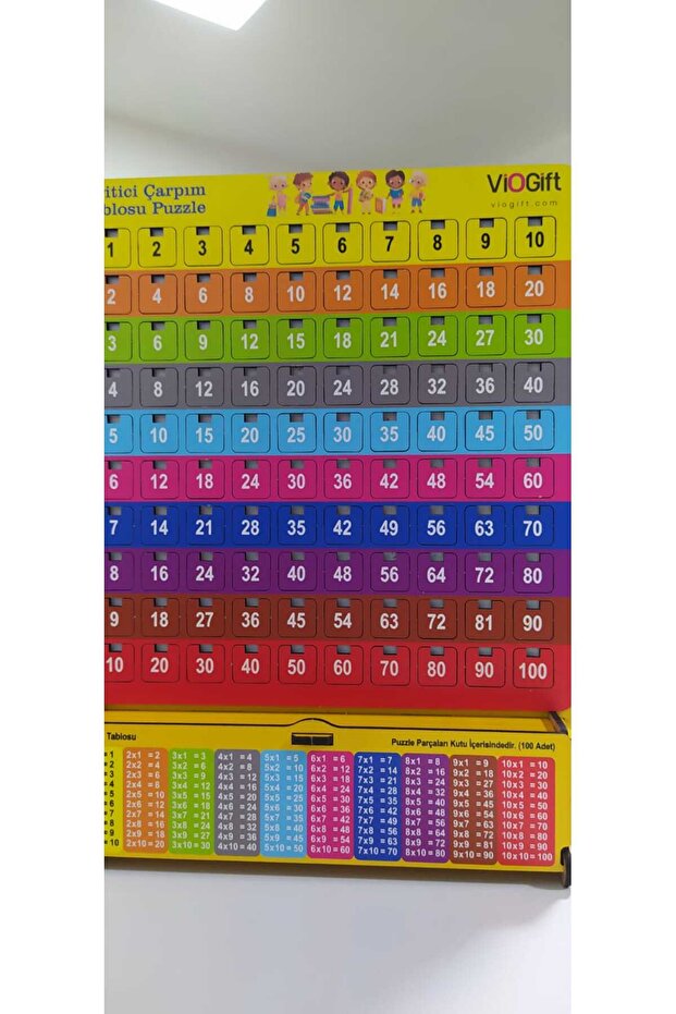 مجموعة ألعاب تعليمية لجدول الضرب، ألغاز ممتعة لتنمية الرؤية والذكاء - 4
