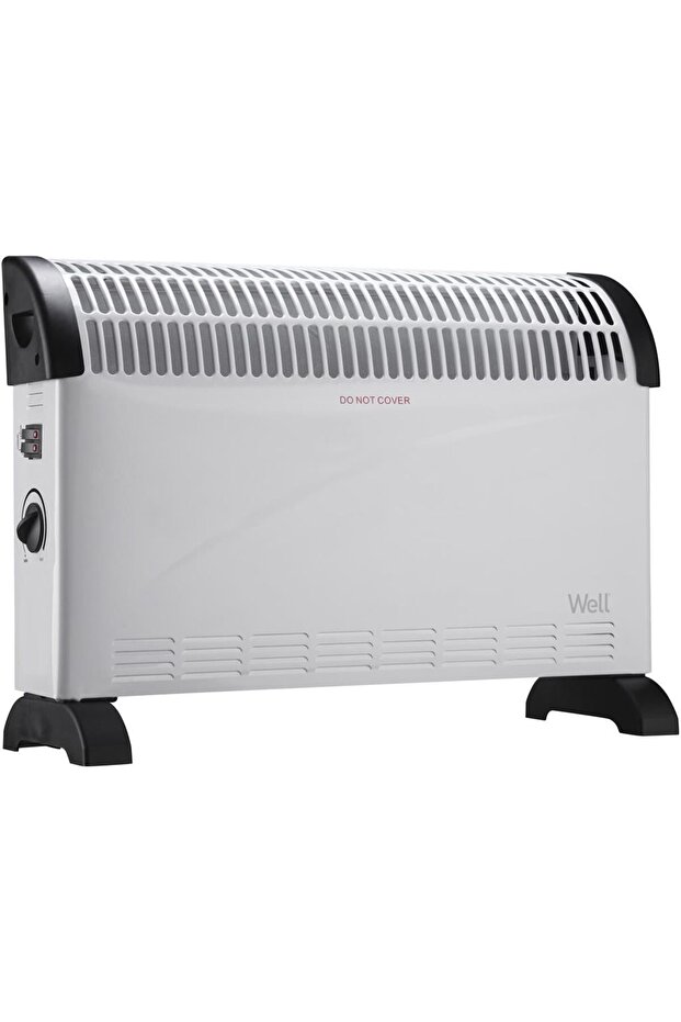 Electric convector 2000 W, adjustable thermostat, 3 power settings, - 4