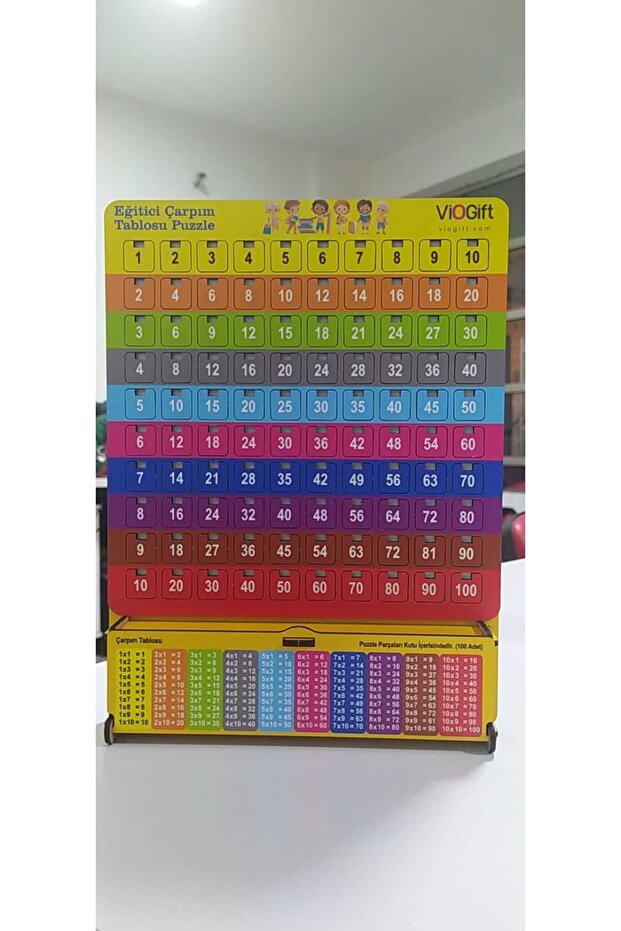 مجموعة ألعاب تعليمية لجدول الضرب، ألغاز ممتعة لتنمية الرؤية والذكاء - 6
