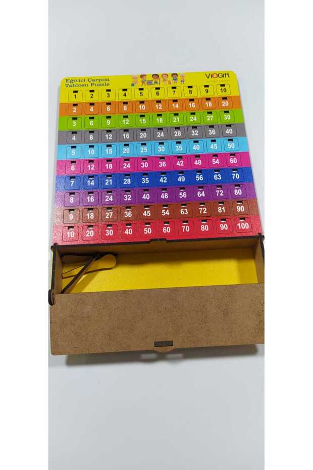 مجموعة ألعاب تعليمية لجدول الضرب، ألغاز ممتعة لتنمية الرؤية والذكاء - 2