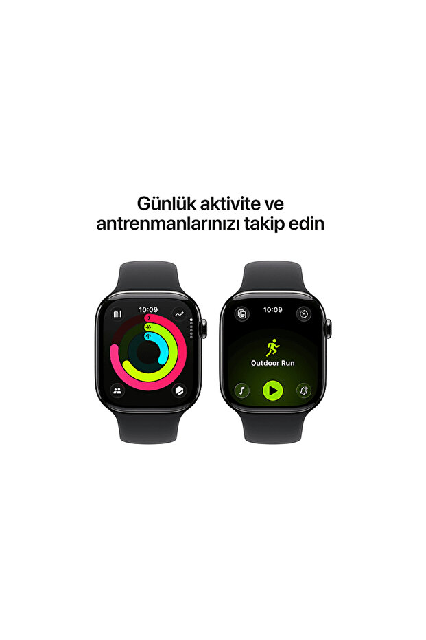 MF8T4TU/A Watch Series 11 GPS + Cellular 42mm Slate Titanium Case with Black Sport Band - M/L - 3