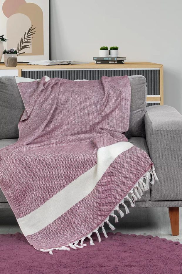 Diamond Local Peshtemal – 100X180 cm |   100% Cotton - 4