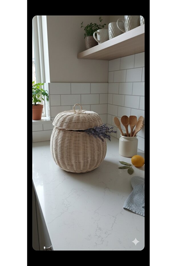 RATTAN BAMBU SEPET - 2