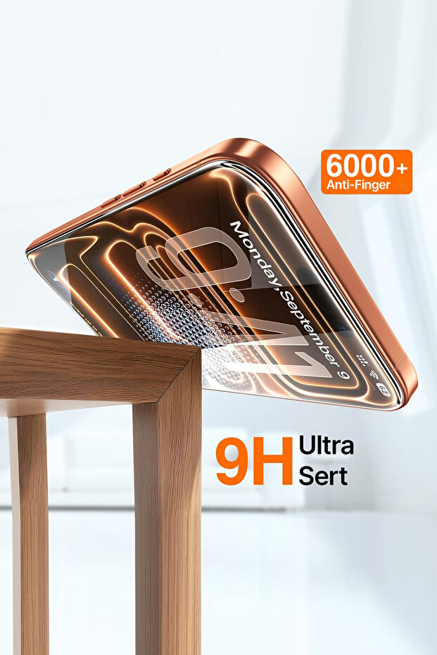 واقي شاشة شفاف يغطي الشاشة بالكامل متوافق مع آيفون 15 برو مع جهاز سهل التركيب من ماجيك بوكس - 5