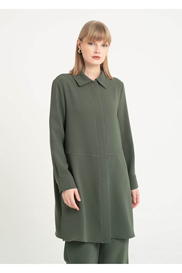 Taş Detaylı Tunik - 1