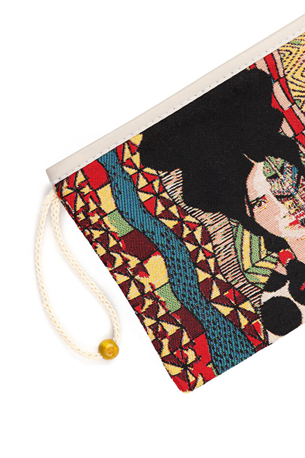 محفظة منسوجة بنمط بوهيمي - 3