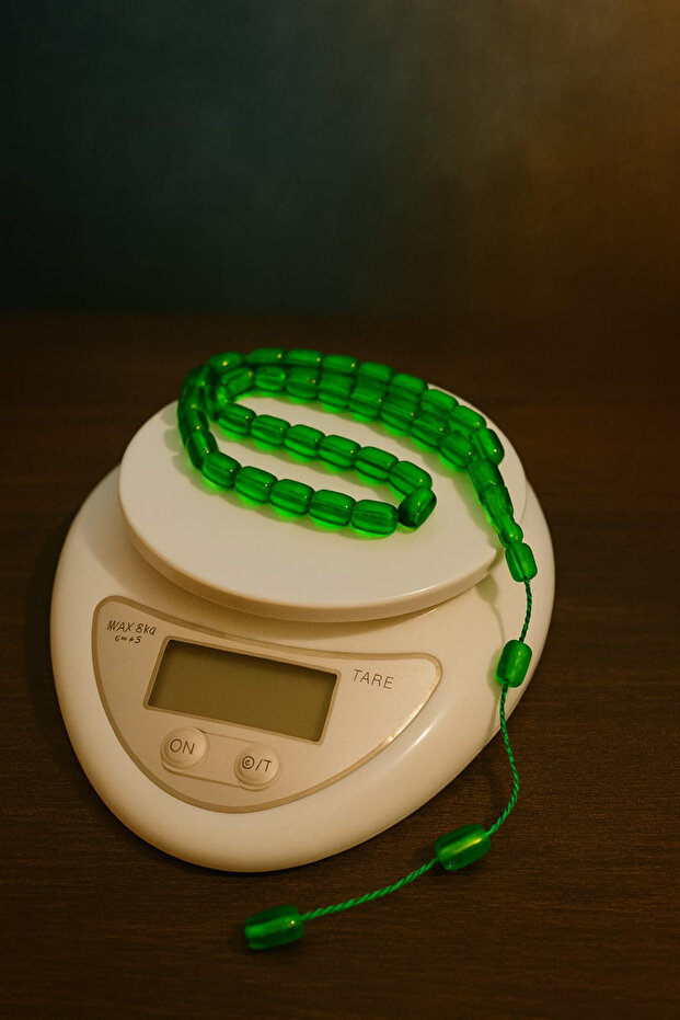 Ateş Kehribar Tesbih - 3