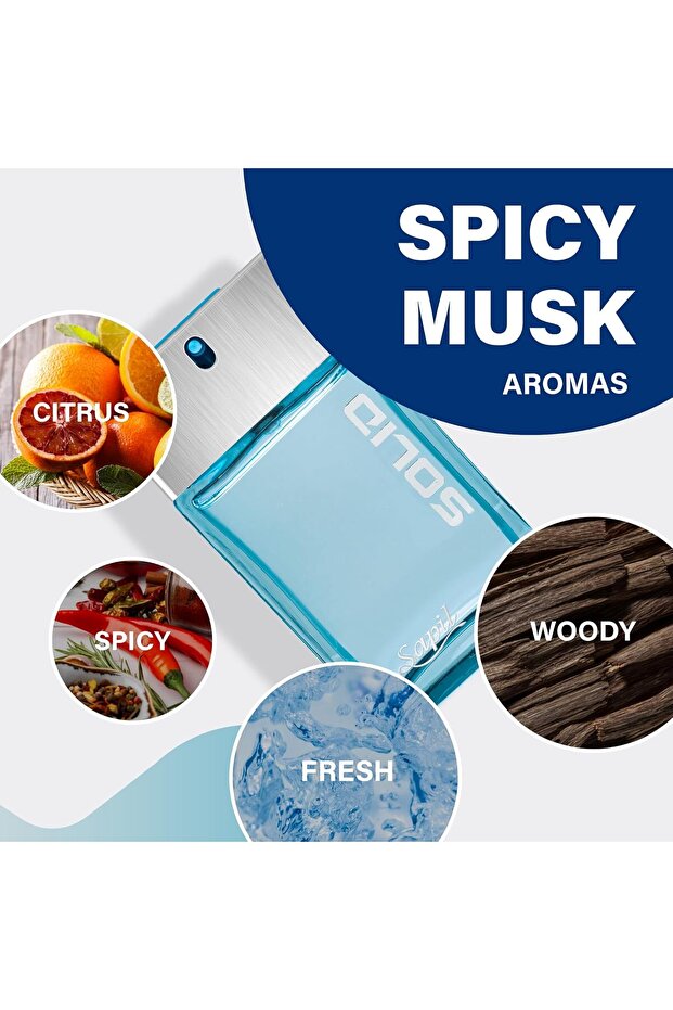 عطر صلب للرجال 100 مل - 4