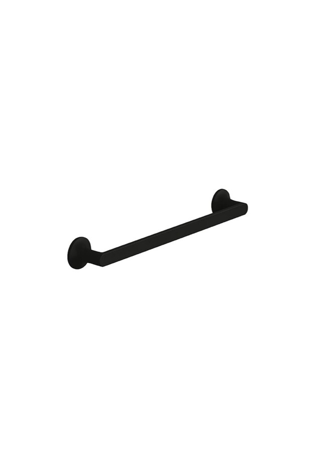 Turn Metal Handle 192mm Matte Black Cabinet Door Modern Drawer Furniture Handle Tv Unit Nightstand Console