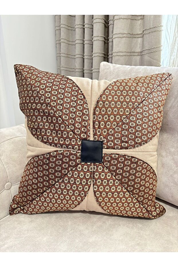 Design Throw Pillow Cover 48 X 48 Limited Edition Floral Motif