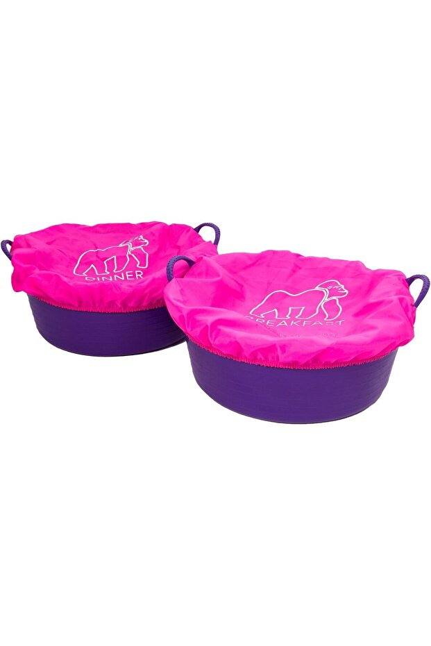 Breakfast and Dinner Tubcovers (Pink)