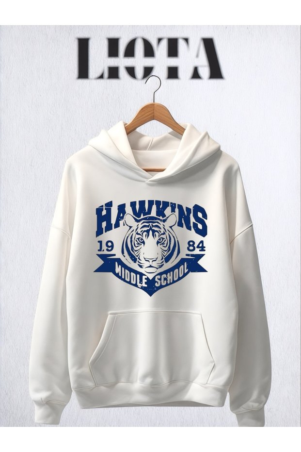 Stranger Things Running up Printed Sweatshirt
