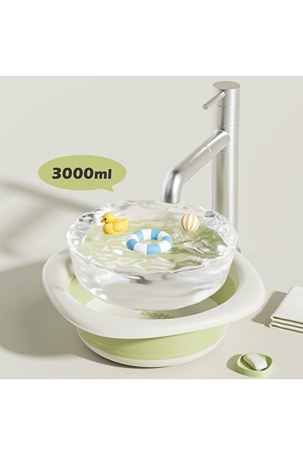 Foldable Washing Basin Set - 3