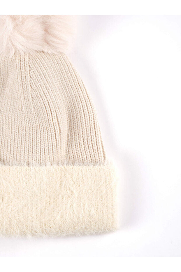 Ponponlu Kırçıllı Bere W26SPB005 - 2