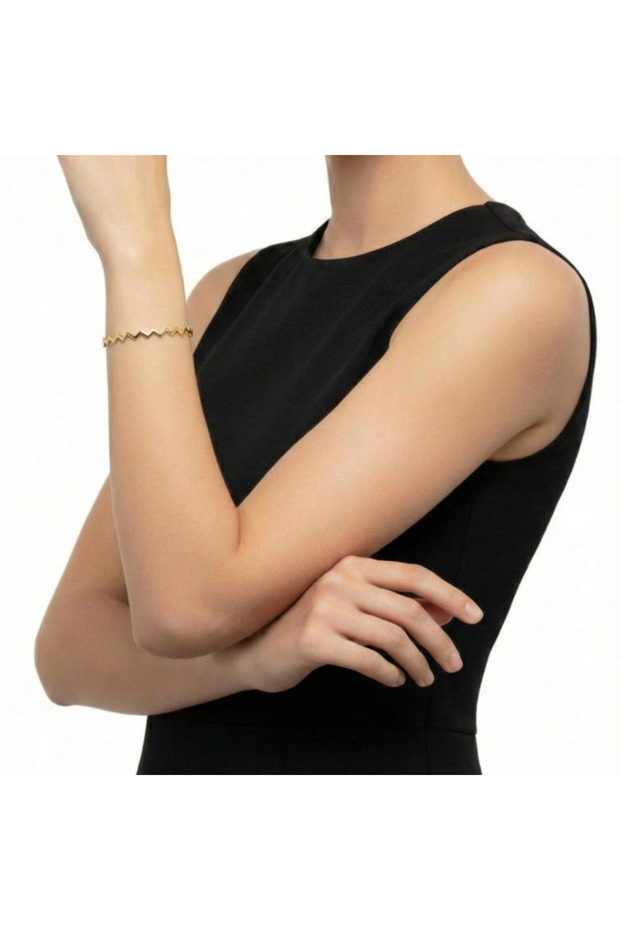 Arranged Crossing Bracelet