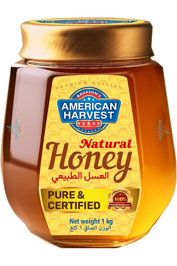 Honey Hexa Jar 1kg | Pure Natural Honey