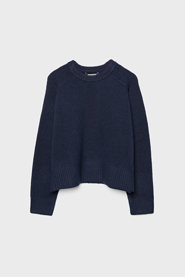 Basic yumuşak dokulu triko kazak - 5