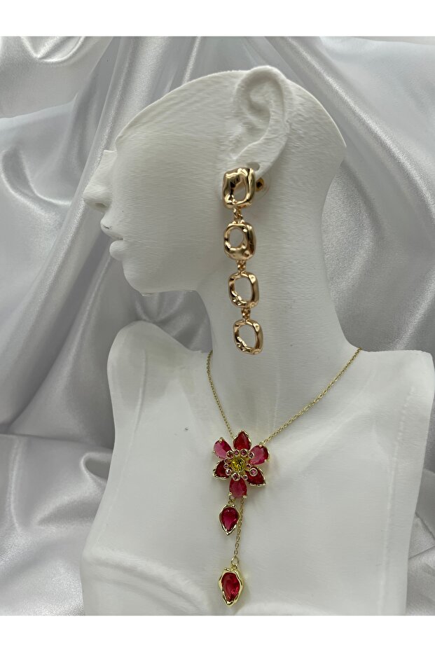 Golden Flora Pendant - 1