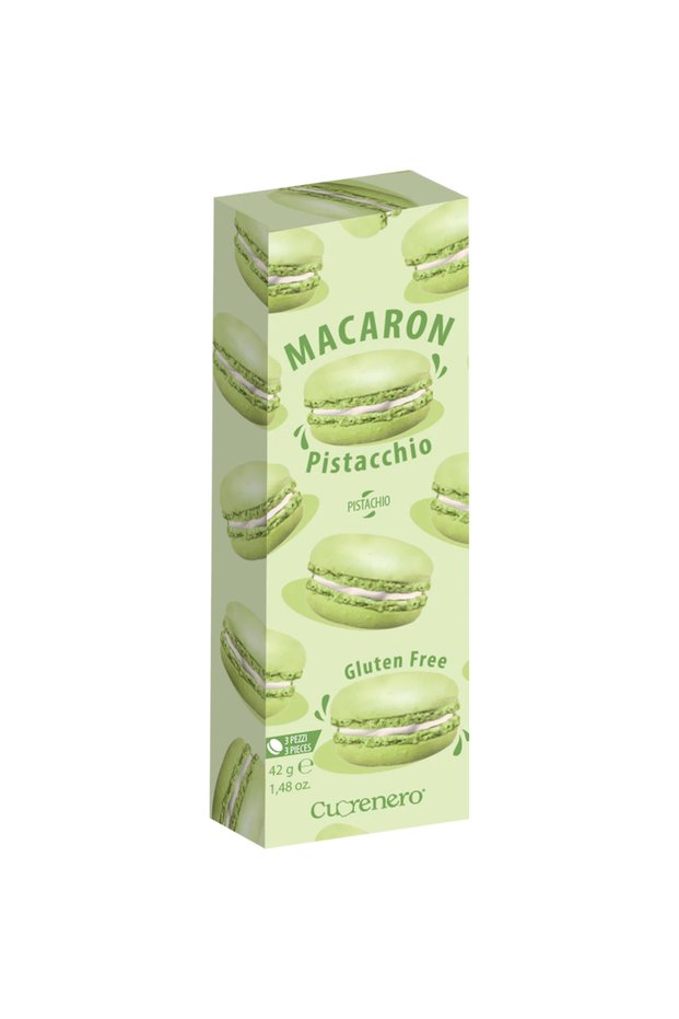 Macaroni cu fistic Cuorenero 42g