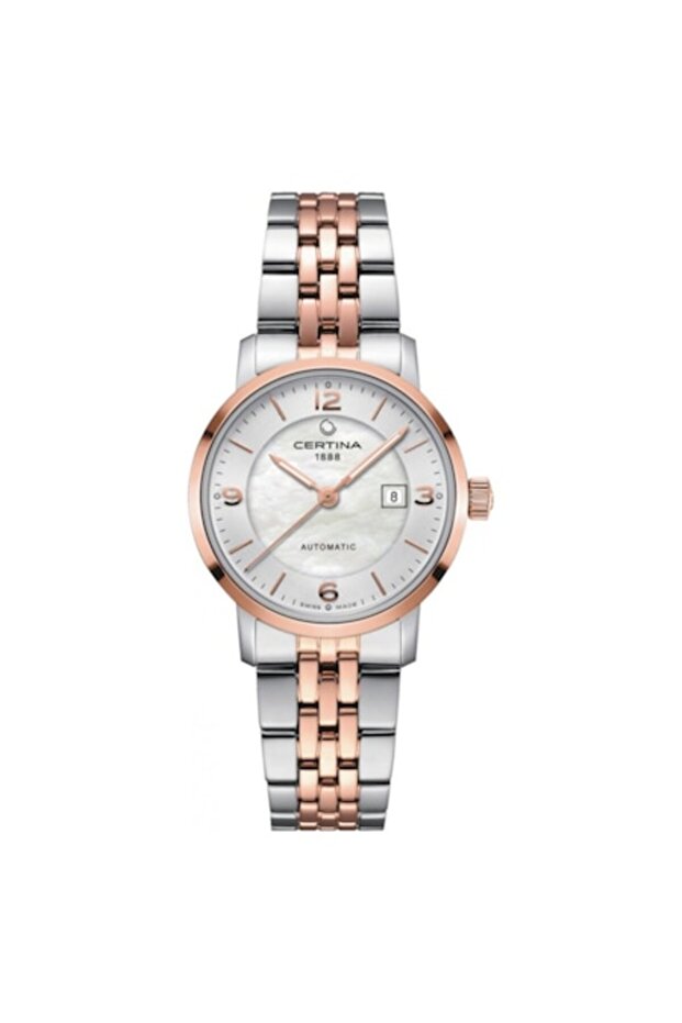 women's bracelet watch, stainless steel, 29 mm, gold/silver - 1