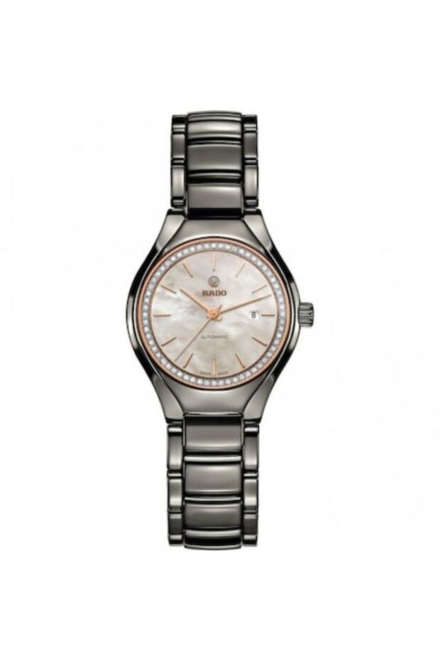 Unisex Ceramic Automatic Watch - Grey - 1