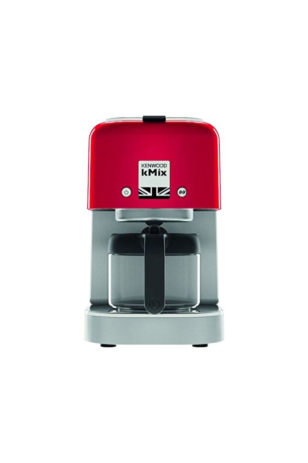Kmix Coffee Maker COX750RD, 1000W, 750 ml, Metal Housing, Aroma Strength Control, Red - 2