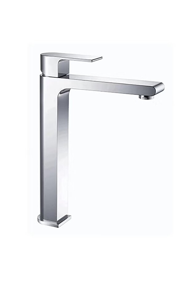 Single Lever Tall Chrome Wash Basin Mixer Faucet