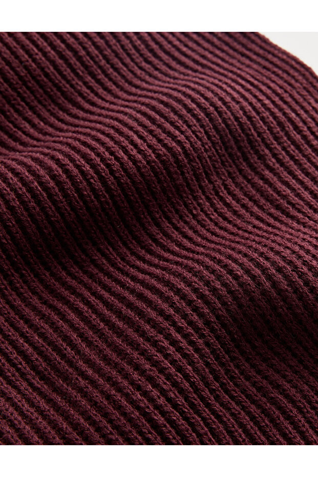 Fitilli Örgü Atkı - 2