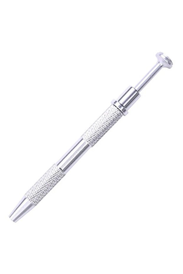 12cm-Silvery 1Pc Four Claws Beads Holder Pick-up Tool Diamond Gems Prong Holder Tweezer Catcher Grab