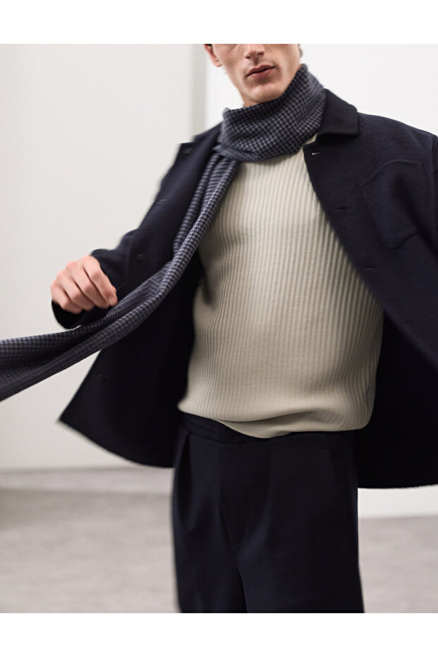 Yün Karışımlı Ceket - 5