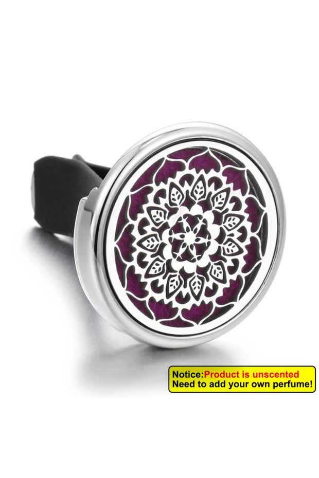 XQ202-4 Insert Aromatherapy Pad Tree of Life Perfume Essential Oil Diffuser Car Vent Clips Air Fresh