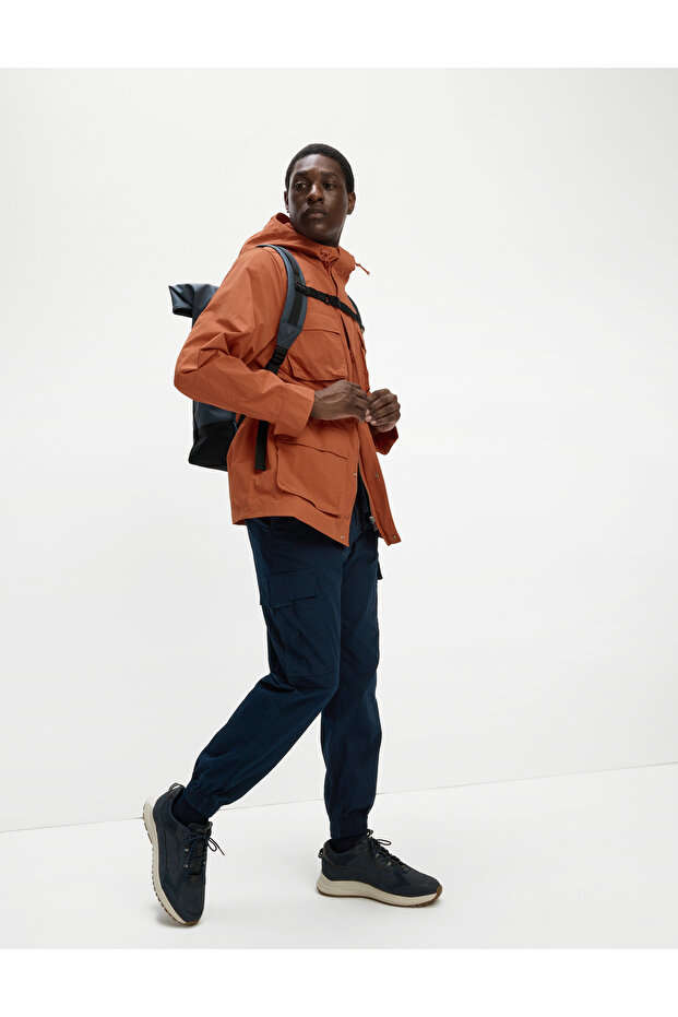 4 Cepli Kapüşonlu Ceket - 5