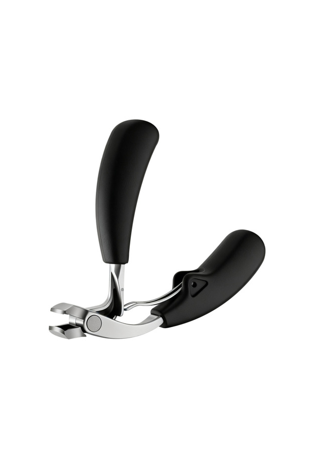 black 1Pcs Angled Head Toenail Clippers Professional Ingrown Toe Nail Clippers for Thick Nail Clippe