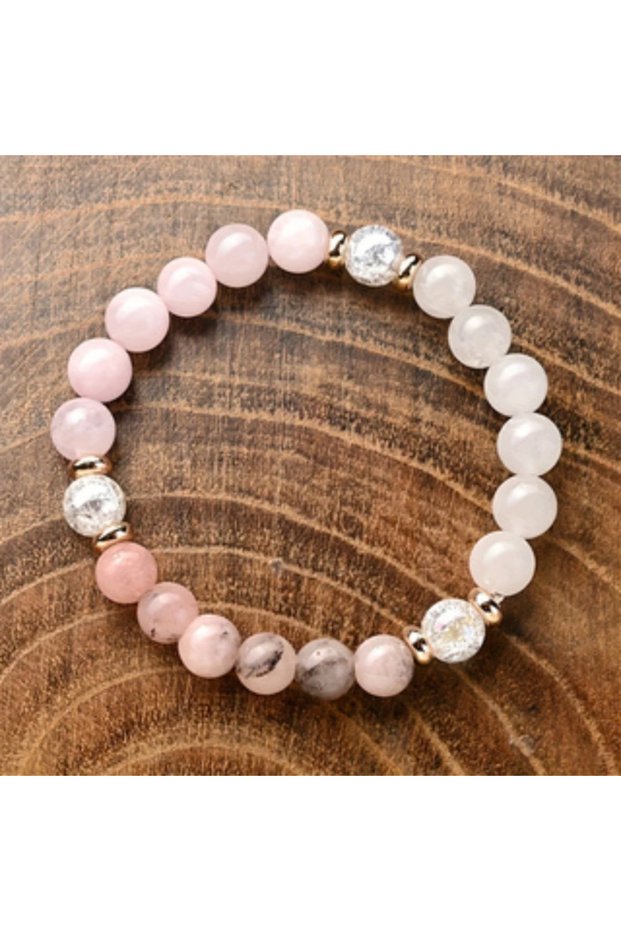 YF2010-1 Attract Money Wealth Health Pulse Hematite Fashion Natural Stone Beads Bracelet for Women M