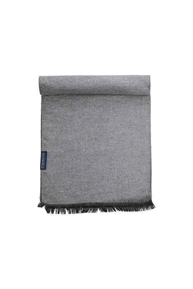 A.Gri - Vizon Çift Taraflı Atkı - 3