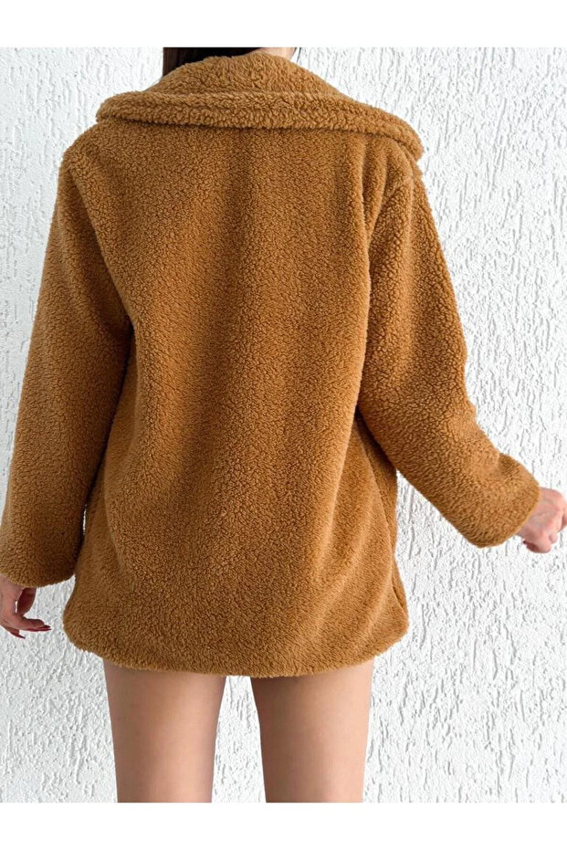 سترة قطيفة بأربعة أزرار غير مبطنة - 4