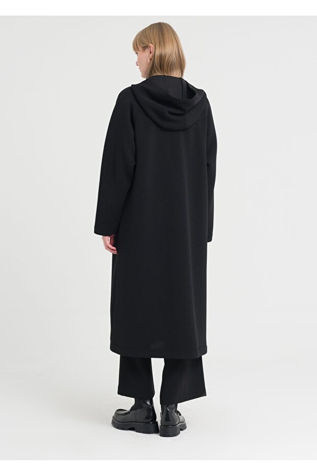 Reglan Kol Kapşonlu Kap - 4