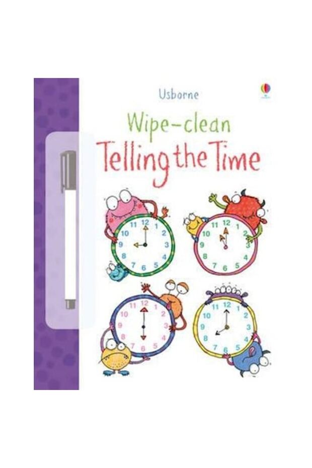 Wipe-clean Telling the Time notebook - 1