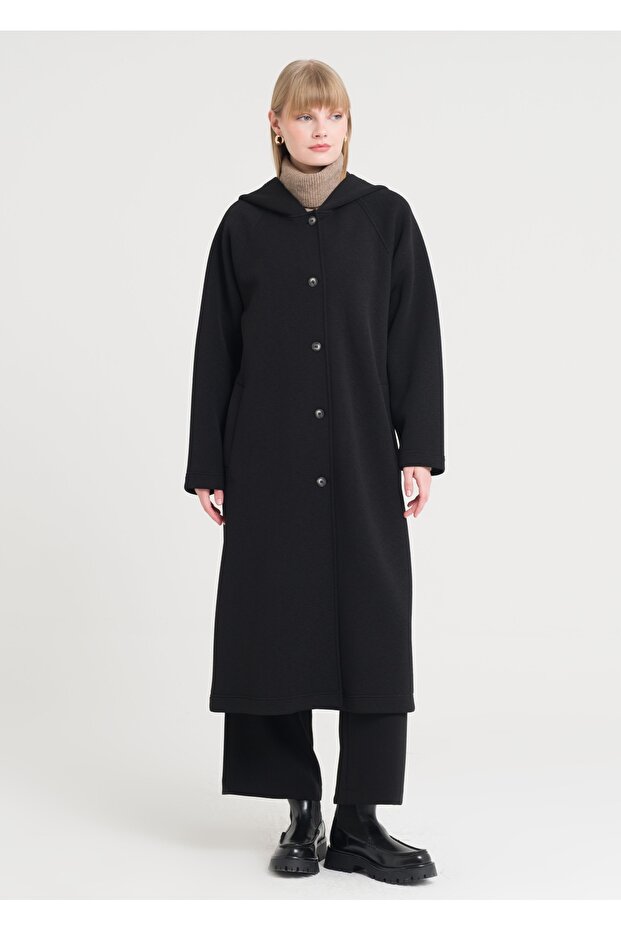 Reglan Kol Kapşonlu Kap - 1