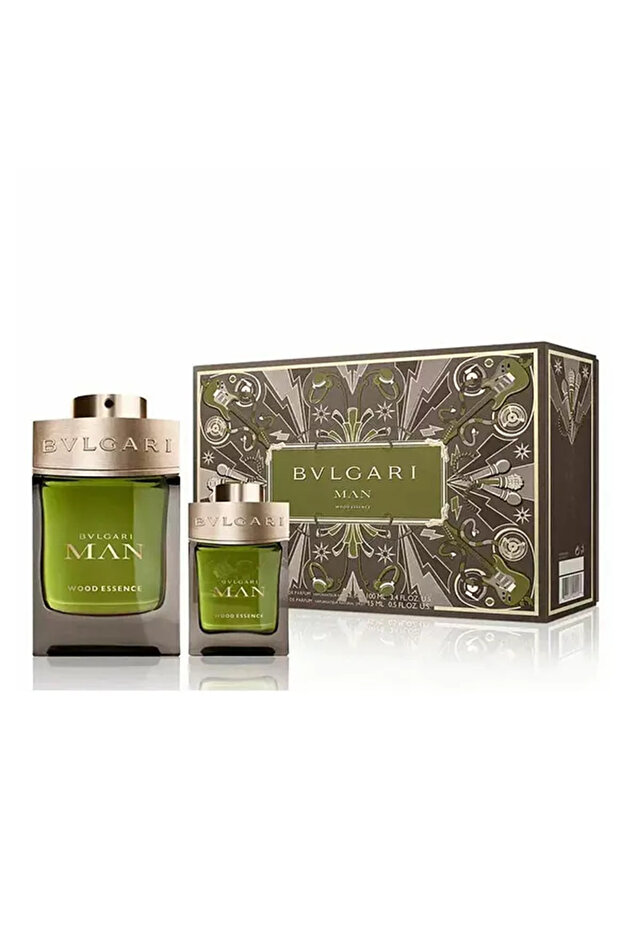 Man Wood Essence For Men Set Eau De Parfum 100ml + Eau De Parfum 15ml (Soft Box) (New Pack)