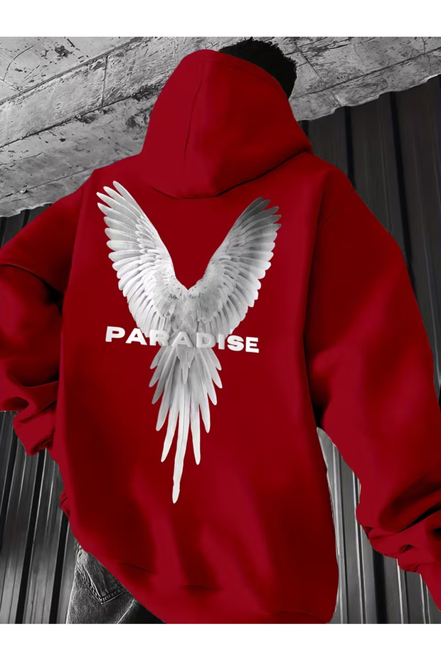 Poland Patterned Premium Hooded Sweatshirt