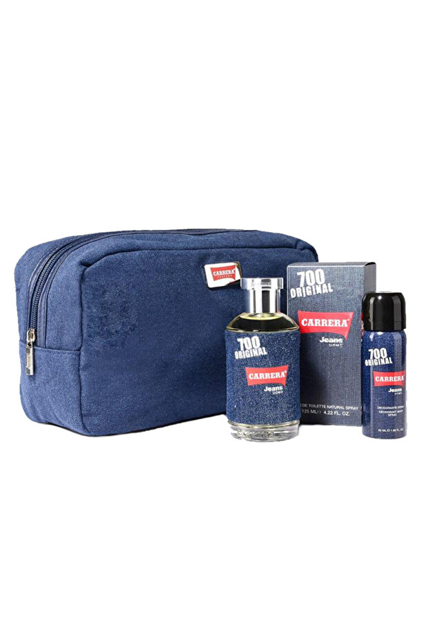 700 Original Uomo For Men Set Eau De Toilette 125ml + Deodorant 50ml + Beauty Case