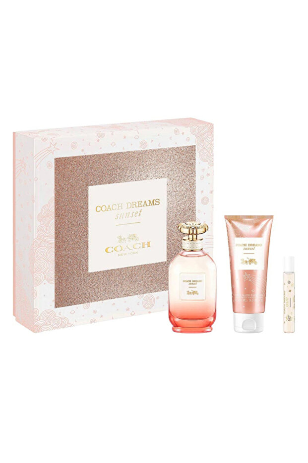 Dreams Sunset For Women Set Eau De Parfum 90ml + Eau De Parfum 7.5ml + Bl 100ml