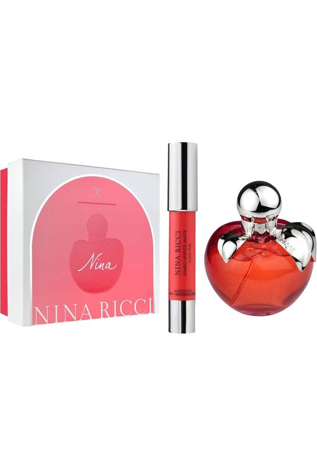 Nina For Women Set Eau De Toilette 50 ml + Lipstick Matte 2.5g
