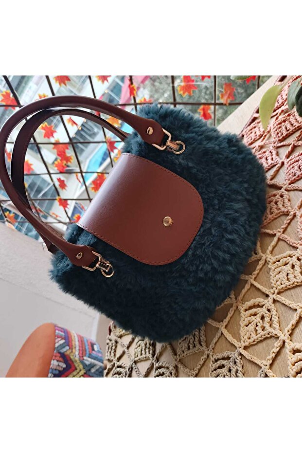 Women Rabbit Fur Bag