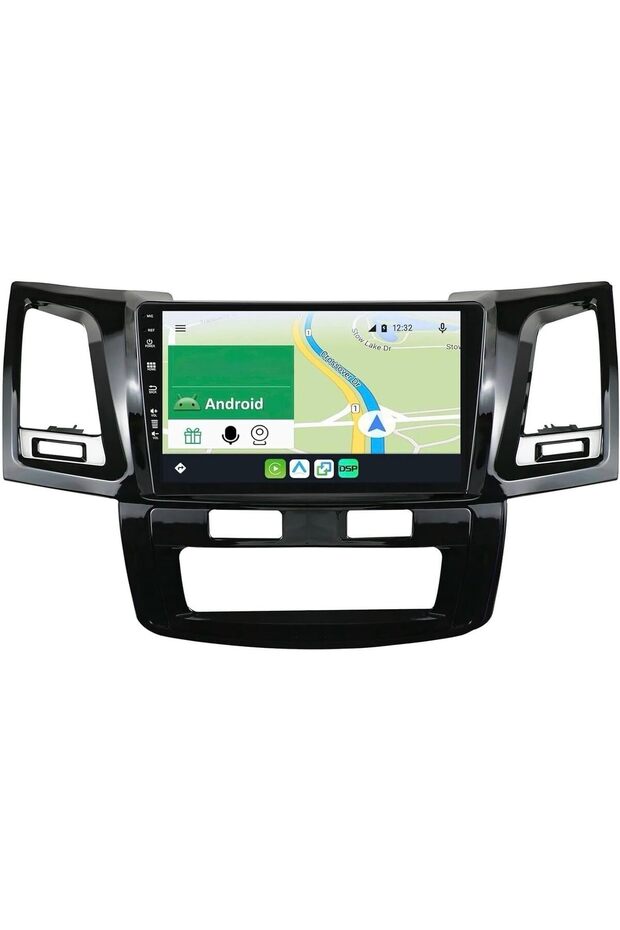 Android Car Stereo for Toyota Fortuner Hilux Revo Vigo 2004-2015 2+32 Ahd Camera