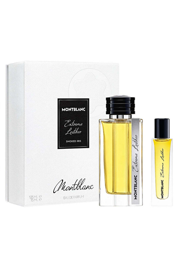 Extreme Leather Smoked Iris For Men Set Eau De Parfum 125ml + Eau De Parfum 15ml