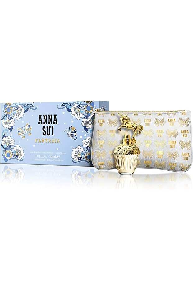 Fantasia For Women Set Eau De Toilette 30ml + Travel Pouch
