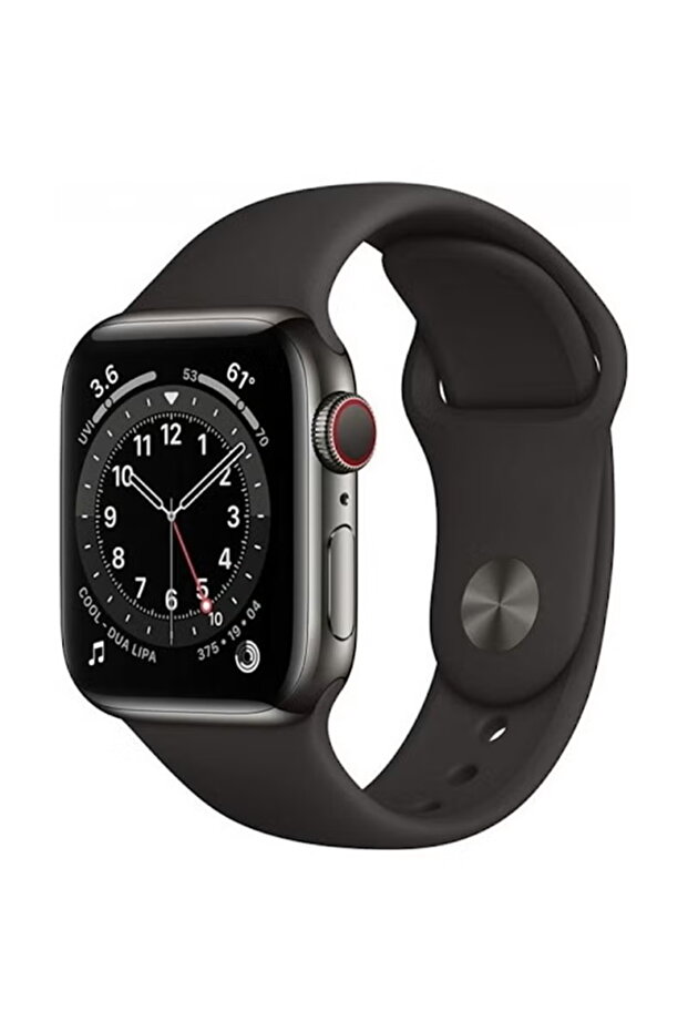 ساعة ذكية تعمل بتقنية بلوتوث، تدعم المكالمات باللمس الكامل، مزودة بحزام قابل للاستبدال، لون أسود، متوافقة مع نظامي أندرويد وiOS - 1