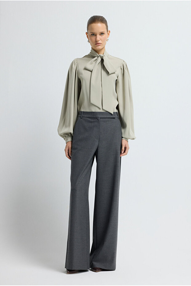 Geniş Paça Pantolon - 3